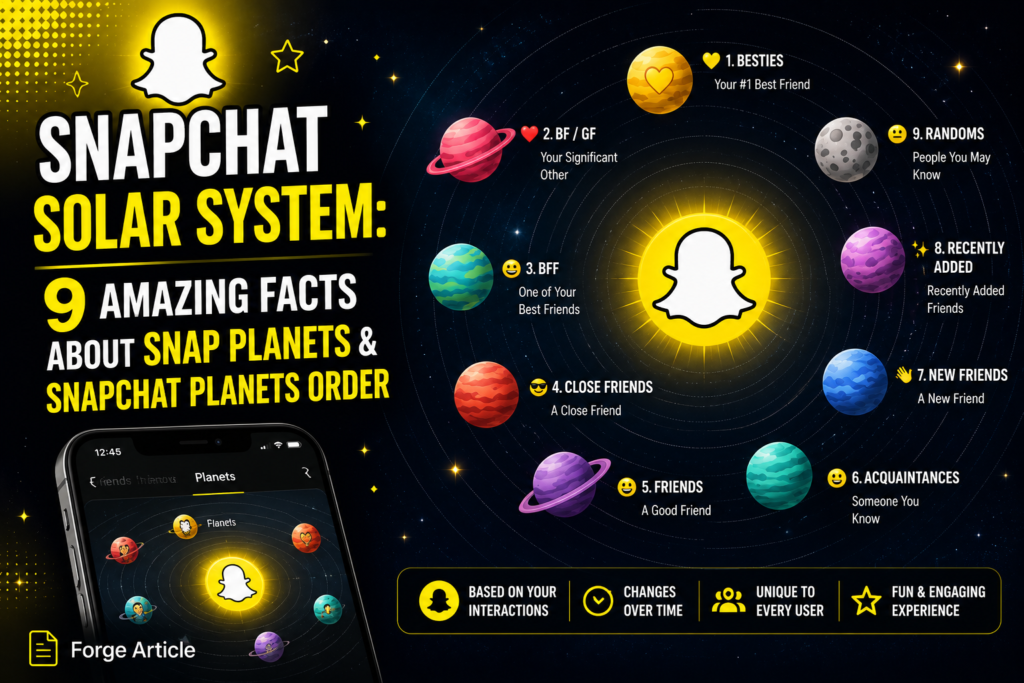 Snapchat Solar System