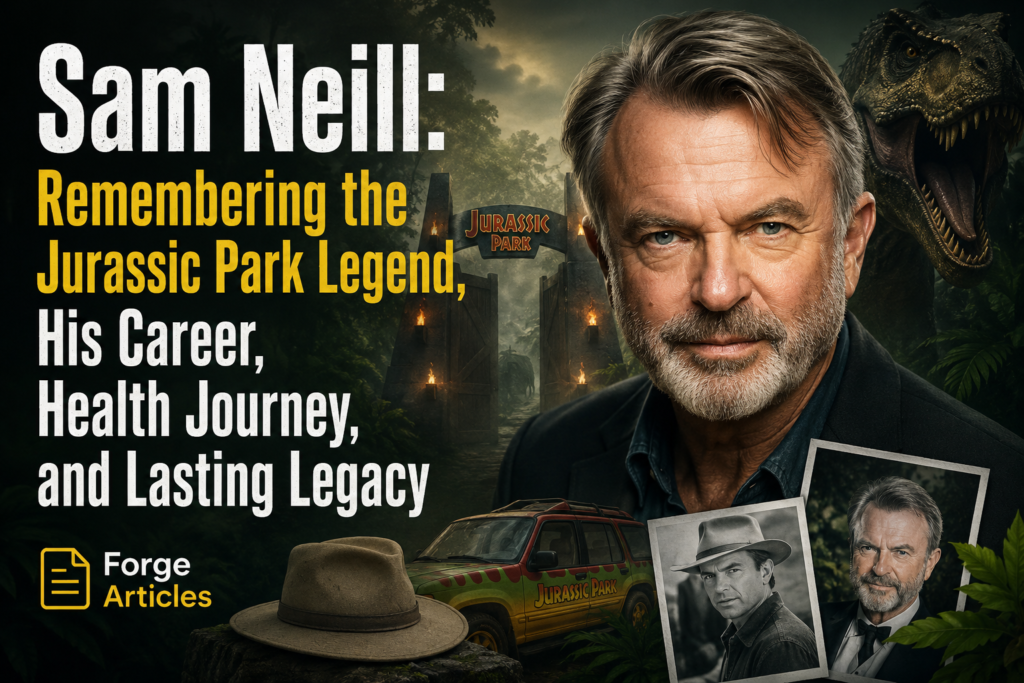 Sam Neill: Remembering the Jurassic Park Legend, His Career, Health Journey, and Lasting Legacy Sam Neill