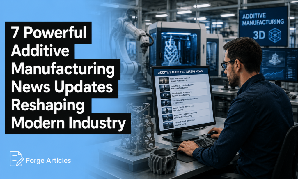 additive manufacturing news