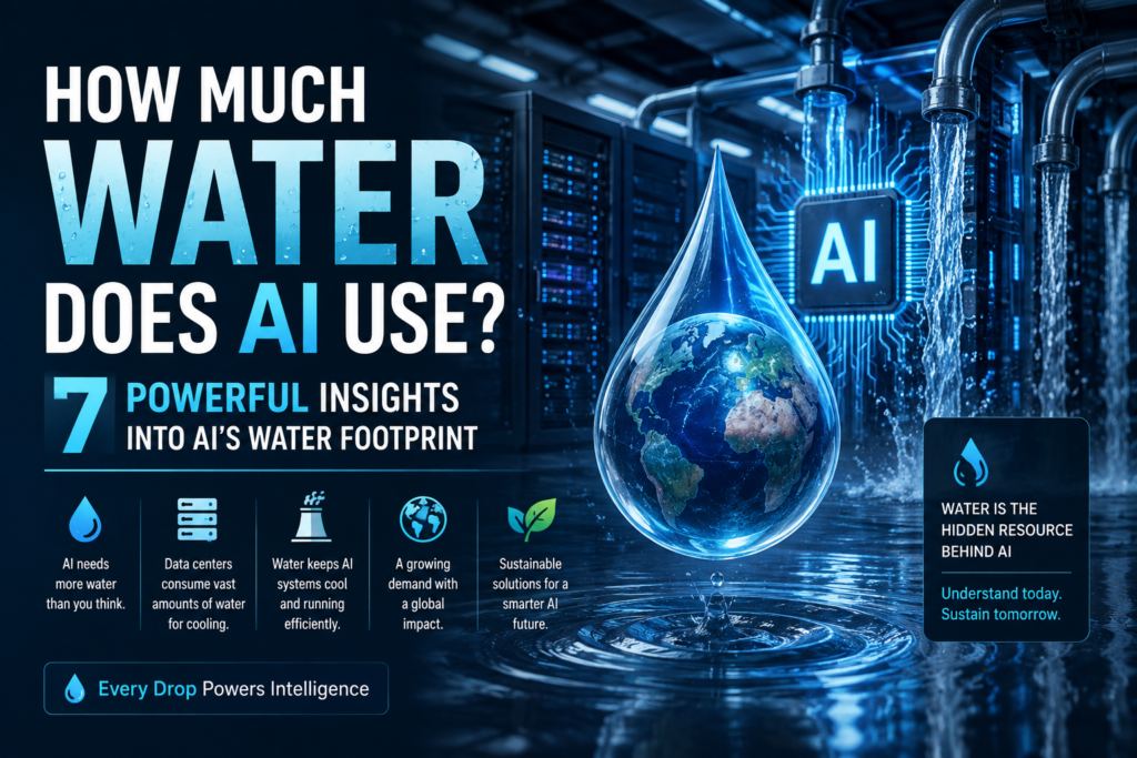 how much water does ai use
