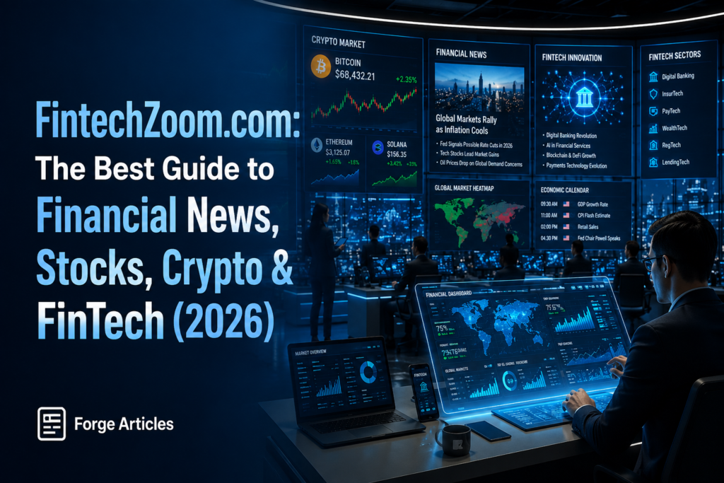 FintechZoom.com: The Complete Guide to Features, Financial News, Market Insights & Investment Resources (2026) fintechzoom.com