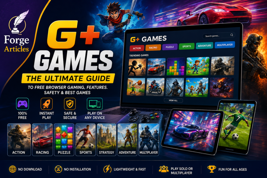 G+ Games: The Ultimate Guide to Free Browser Gaming, Features, Safety & Best Games (2026) g+ games