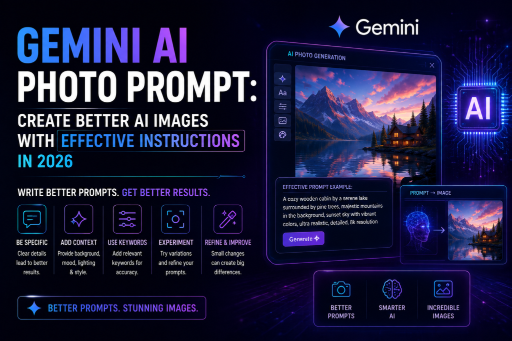 gemini ai photo prompt