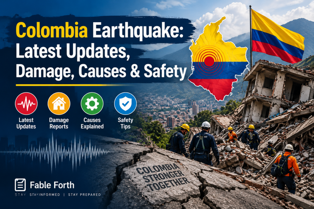 Colombia earthquake